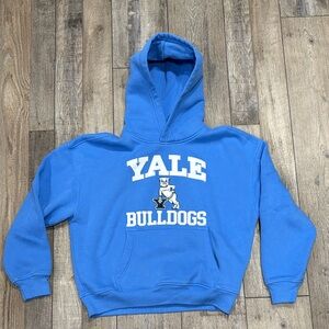 Like New! Hollister Yale Bulldogs Boxy Fit Hoodie